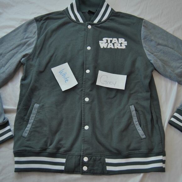 Star Wars Varsity Jacket Full Button Up Medium (No Tag) - Picture 10 of 10